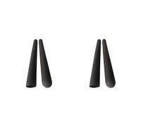 Deechate 4 Pièces Poignées D'Équipement de Gymnastique, Accessoires de Gymnastique, Pièces Poignées D'Équipement de Fitness, Diamètre Intérieur 25, Épaisseur du Tube 2 mm, Longueur 170 mm