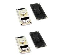 Deechate 4 PièCes SéRies 5W 8 Ohm Haut-Parleurs Corne 3070 Amplificateur Joint en Caoutchouc Haut-Parleur, 8R 5 W Moniteur LCD/Haut-Parleur TV