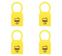 Deechate 4 PièCes Voiture Radiateur Liquide de Refroidissement RéServoir Bouteille Bouchon de RéServoir pour TJ XJ Couronne 1991-2019 55111074AA