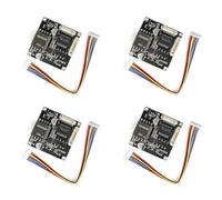 Deechate 4X Module PoE 48 V à 12 V pour Caméras IP Réseau de Vidéosurveillance de Sécurité Modules d'alimentation sur Ethernet IEEE802.3af 12 V 1,5 A Sortie 15 W
