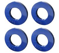 Deechate 4X Poids Fractionnaires Poids Fractionnaires Mini Plaques de Poids Plaques de Musculation Accessoire de Disque Précis Bleu 0.5Kg