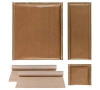 Deechate 5 Pcs/Set 3 Tailles Pressage à la Chaleur Oreiller de Transfert PTFE Heat Pad avec 2 PCS PTFE Feuille de Presse à Chaud pour Presse à Chaleur NuméRique