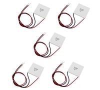 Deechate 5 pièces 40 x 40 mm Nouveau module simple utile générateur thermoélectrique semi-conducteur haute température