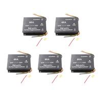 Deechate 5X Réducteur D'Adaptateur de Puissance Sonore pour Voiture et Camion, Convertisseur de Réduction de Tension 24 V à 12 V 60 A