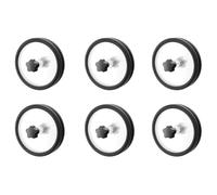 Deechate 6pièces 12 Pouces EP LP Vinyle Étiquette de Disque Nettoyage Manchon de Protection Protecteur Étanche Étiquette Manchon Porte-Disque