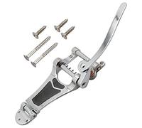 Deechate Guitare Tremolo Bridge Cordier Pièces de Rechange Accessoires Fit pour LP Jazz Guitare Électrique B70 Best Silver
