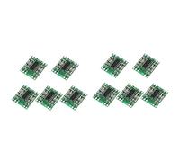 Deechate Lot de 10 cartes d'amplificateur de puissance numérique, 2 x 3 W de type D PAM8403 Module audio numérique DC 5 V