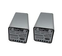 Deechate Lot de 2 filtres à condensateur Raspberry Pifara 5 V Type C d'entrée/sortie multifonctionnels portables et pratiques