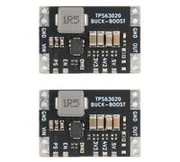 Deechate Lot de 2 piles au lithium XL63020 TPS63020 - Module USB - Boost automatique - Micro contrôleur - Faible ondulation - 4,2 V