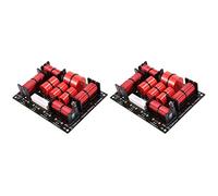 Deechate Lot de 2 répartiteurs de haut-parleur Hifi 3 voies 400 W 1250 H/5000 Hz avec protection aiguë