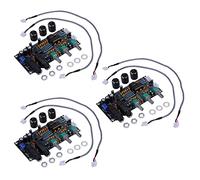 Deechate Lot de 3 amplificateurs de microphone numérique PT2399 pour karaoké NE5532