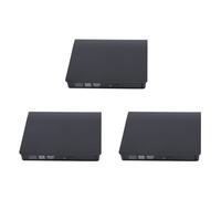 Deechate Lot de 3 boîtiers externes USB 3.0 pour lecteur CD DVD BD-ROM BD-RE 12,7 mm