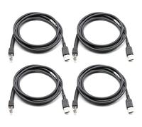 Deechate Lot de 4 câbles de données pour scanner LS2208 AP LS4208 DS9208 DS9208 Port USB