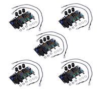 Deechate Lot de 5 amplificateurs de microphone numérique PT2399 pour karaoké NE5532