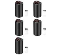 Deechate Lot de 5 diffuseurs sans eau pour nébuliseur d'huiles essentielles avec 3 modes de brume, 4, 7 couleurs LED - Diffuseur d'aromathérapie