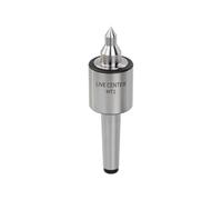 DEEFIINE Pointe Tournante pour Contre-Poupée de Tour MT2, Usage Moyen, Longue Pointe 60°, Triple Roulement, Haute Précision 0,0002" (≈0,005 mm), Capacité de Charge 100 kg (≈220 LB)