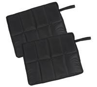 deegbbyi 2 Pièces Coussins de Siège Pliable, Tapis de Siège d'extérieur, Tapis de Asseoir Imperméable et Isolant, avec Corde élastique, pour Extérieur Randonnée Jardin Pique Nique