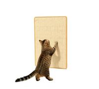 deegbbyi 25 x 50cm Protection Canape Chat Anti Griffe avec Bandes Scratch | Tapis Griffoir Chat Auto Adhésif Tapis Griffoir Chat en Sisal pour Protéger Meubles Tapis Canapé Mur (Couleur Kaki)