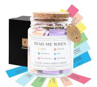 deegbbyi Pot Versets Bibliques 90 Cartes Versets Bibliques Version Anglaise | Jar des Écritures pour l'encouragement quotidien, Uplifting Glass Scripture Prayer Jar, pour Émotions et Sentiments