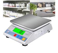 DEEguess Balance éLectronique D'Analyse/Balance De Laboratoire, (3-10 Kg) 0,1 G, avec Poids De Calibrage, Pesage Industriel De Balance De Laboratoire De Laboratoire, Rechargeable,6kg/0.1g