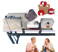 DEEguess Bobinoir éLectrique, Pince à Laine Automatique, Faible Bruit + Vitesse RéGlable, Capacité De Bobinage 150G / 500G, pour Fil MéTallique, Fil De Nylon, Combinaison De Fils Multicouches,150g