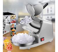 DEEguess Broyeur à Glace éLectrique, Machine à Raser La Glace éLectrique, Machine à GlaçOns PiléE, Machine à CôNe De Neige, pour FêTe/Rassemblement