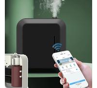 DEEguess Diffuseur D'ArôMes Intelligent Carré (ContrôLe par Application Bluetooth), Diffuseur D'Huiles Essentielles (Capacité De 150 ML), Suspension Et Table, Synchronisation en 10 éTapes,B