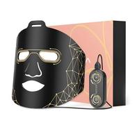 DEEguess Masque Facial LED, ThéRapie par LumièRe Infrarouge Anti-âGe, 3 Modes, TéLéCommande Rechargeable, Sangles RéGlables, Convient pour La Maison, Le Yoga, Le Travail C