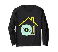 Deejay I Love House Music - House Music DJ Turntable Manche Longue