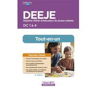 DEEJE - DC 1 à 4 - Préparation complète pour réussir sa formation - Tout-en-un Diplôme d'État d'éducateur de jeunes enfants - Pierre-Brice Lebrun - Vuibert - broché - Manuel