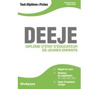 DEEJE Diplôme d'état d'éducateur de jeunes enfants - Fabienne Consola - Studyrama Eds - broché - Manuel