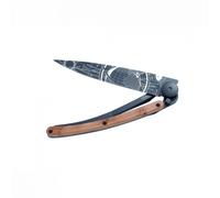 DEEJO - Couteau de randonnée - 37g Tatoo Globe Trotter Genévrier - Couteau | Deejo