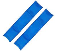 Deekin Lot de 2 poufs pour arbitre de football - Accessoires de pouf fin en nylon - Choix officiel royal pour fête de football (bleu)
