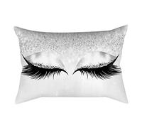 DEELIN 1 PC Taie d'oreiller Canapé Coussin Couverture Creative Impression Oeil Rectangle Home Decor Coussin Couverture Cas Taie d'oreiller De Mode Brillant Couleur 30 × 50 CM