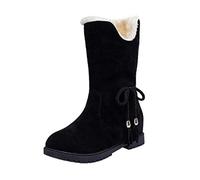 DEELIN Femmes Hiver Classique De Mode Garder Au Chaud Neige Bottes Warmer Velvet Intérieur en Daim Extérieur Basique Chaussures