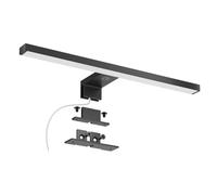DEELUX Lampe Miroir Salle de Bain avec Interrupteur,Dimmable 40cm 800lm