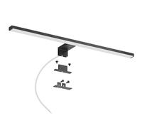 DEELUX Lampe Miroir Salle de Bain avec Interrupteur tactile 60cm,Applique Miroir LED Dimmable(120~1200lm) 15W Blanc Neutre 4000K,IP44 Luminaire Salle de Bain