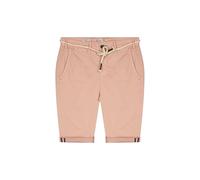 DEELUXE - Bermuda En Coton Karma, Coupe Slim, Homme, Short Adulte, Bermuda En Coton De Qualité, Coupe Slim, Poches À L'Italienne, Braguette Zippée, Parfait Pour L'Été, Couleur Old Pink, Taille 32