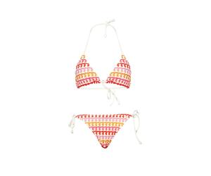 Deeluxe Bikini 'Seala' orange / rose / rouge / blanc, Taille L