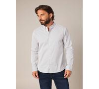 Deeluxe Chemise 'BOGART' gris / blanc, Taille XXL