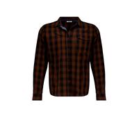 Deeluxe Chemise 'Pieter' marron / noir, Taille L
