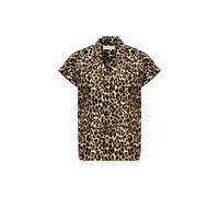 Deeluxe Chemisier 'ALIZIA' beige / noir, Taille XS