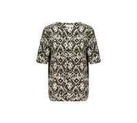 Deeluxe Chemisier 'Ehoma' beige / noir, Taille S