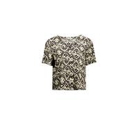 Deeluxe Chemisier 'EHOMA' noir / blanc cassé, Taille XS