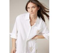 Deeluxe Chemisier 'PALMITA' blanc, Taille XL