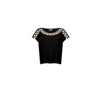 Deeluxe Chemisier 'Tika' camel / noir / blanc cassé, Taille XXL