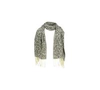 Deeluxe Écharpe 'EFINA' gris foncé / blanc cassé, Taille One Size