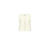 Deeluxe - Gilet sans manches FUZZY pour Femme ultra doux imitation fourrure style cocooning chic coupe droite sans col avec fermeture discrète - Taille XL