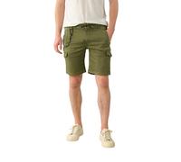 Deeluxe Pantalon cargo 'Cemi' kaki, Taille 34