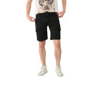 Deeluxe Pantalon cargo 'Cemi' noir, Taille 35-36